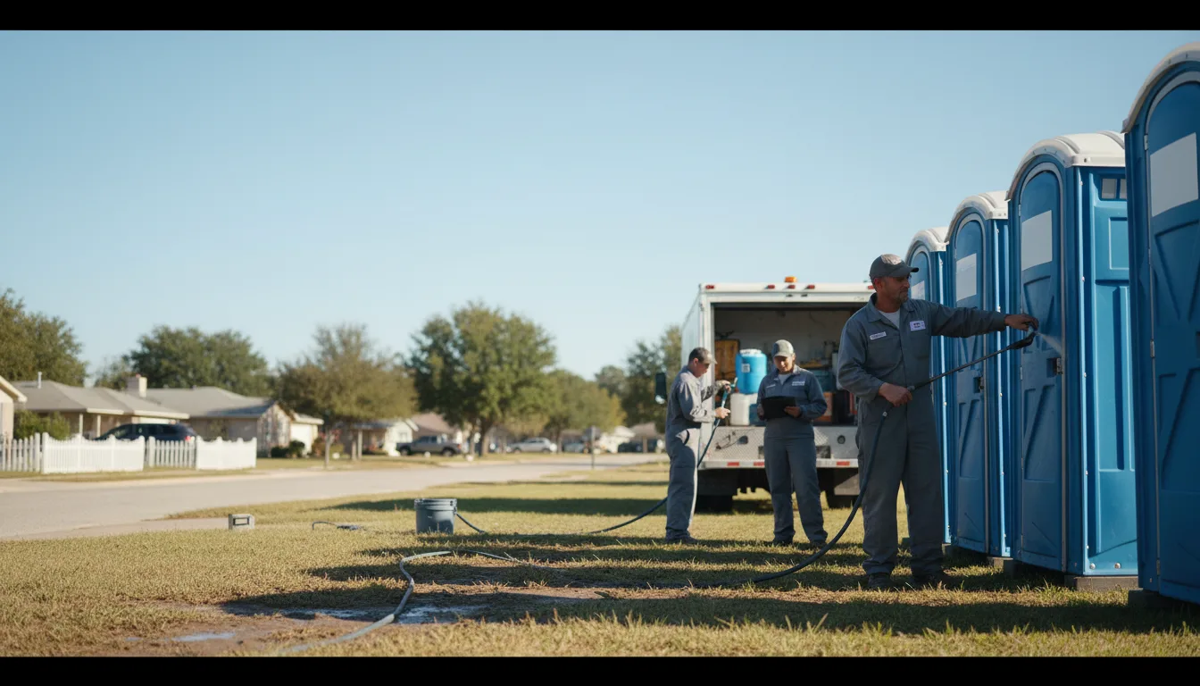 Long-Term Portable Toilet Rental in Booth, AL near me